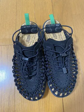 KEEN 샌들 블랙 24cm 2way