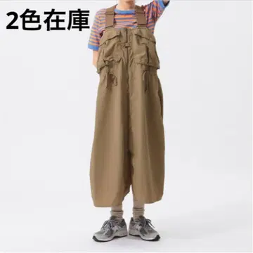 BEAMS BOY 나일론 피싱 베스트 어레인지 원피스