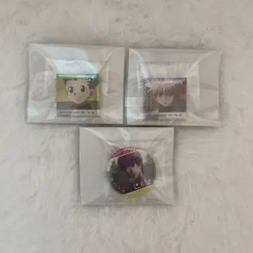 HUNTER x HUNTER 곤 키루아 히소카 캔뱃지