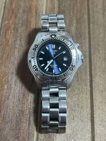 SEIKO Scuba 손목시계 200m 방수 3M22