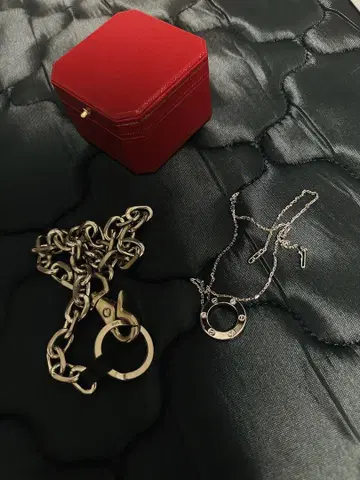실버 목걸이
