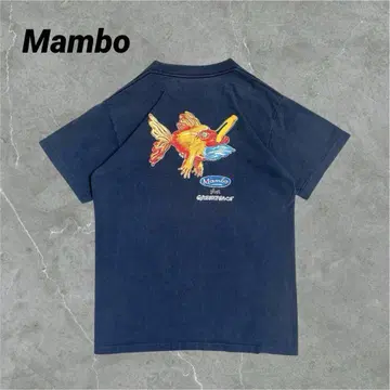 [굿 디자인] Mambo 티셔츠 금붕어 물고기 싱글 스티치 90년대