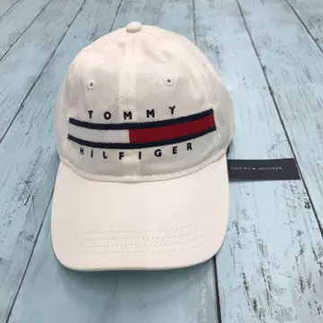 TOMMY HILFIGER 캡 화이트 [미사용 새상품]