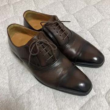 GIAN FRANCO GIOVANNI 다크 브라운 스트레이트 팁