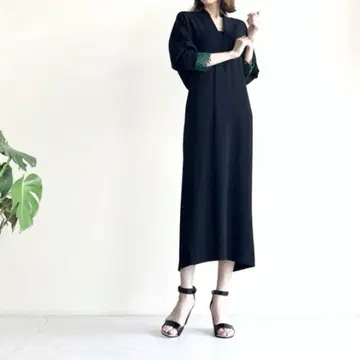 mame kurogouchi 자수 드레스