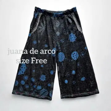 1364 juana de arco 호아나데아르코 올 패턴 가우초 팬츠