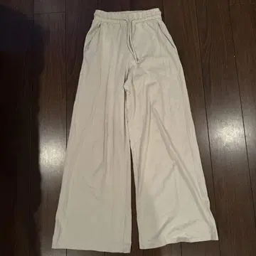 ZARA 베이지 와이드 팬츠