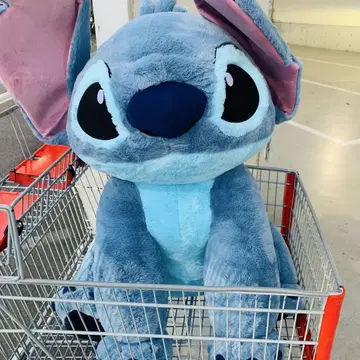 [미사용 새상품] 코스트코 스티치 봉제 인형 특대형 담요