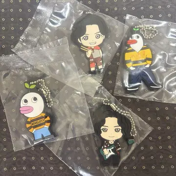 Novelbright 캡슐 러버 마스코트 4세트