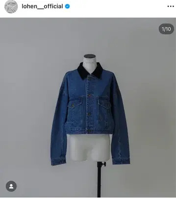 LOHEN 데님 자켓