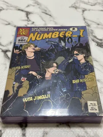 Number_i LIVE TOUR 2024 No.1 초회 생산 한정판