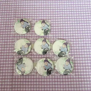 닌타마 란타로 토부 동물공원 캔뱃지 타치바나 센조 8세트