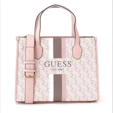 SILVANA 2 Compartment Tote GUESS 게스 핑크