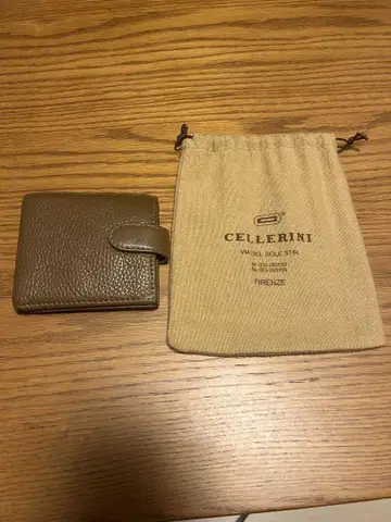 접이식 지갑 브라운 CELLERINI