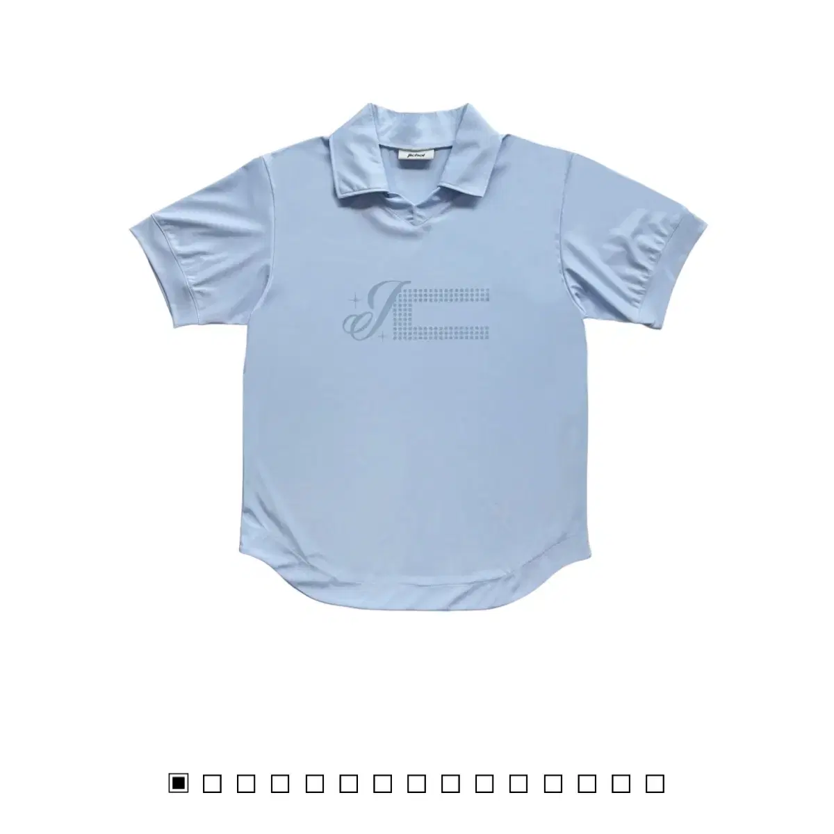 トップス JICHOI SS25 COLLAR V-NECK T-SHIRT Jichoi SS25 V-neck T-shirt #지초이,#지초이컴포트,#지초이반팔