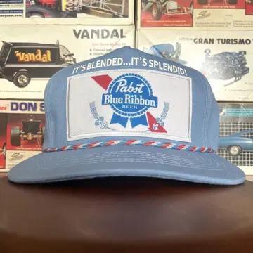 새상품 캡 Pabst Blue Ribbo cotton beer