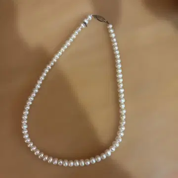 Plage 포테이토 펄 목걸이