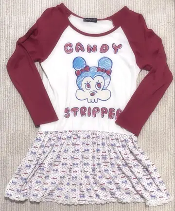 CANDY STRIPPER 원피스 Y2K