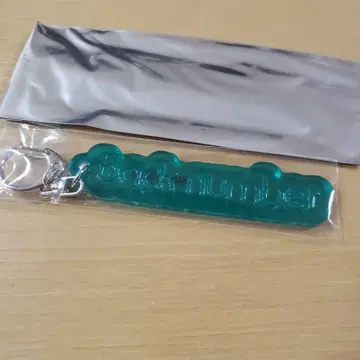 back number 랜덤 PVC 반사 키링