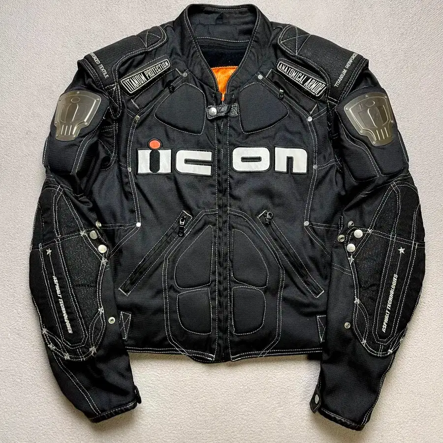 Icon Mesh Motorcycle Armor Mesh Jacket Icon Timax Titanium Jacket