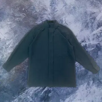 셔츠 긴팔 다크 블루 경량 vintage 모드 스타일 아카이브