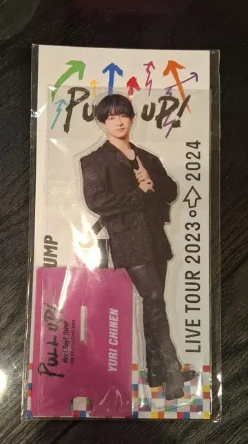 치넨 유리 빅 아크릴 스탠드 Hey! Say! JUMP PULL UP!
