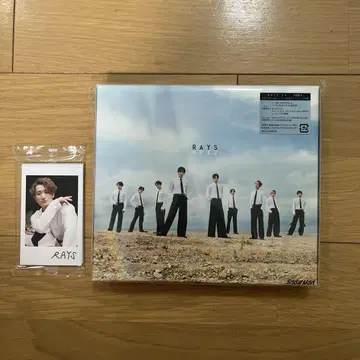 미사용 새상품 RAYS 초회반 B CD+Blu-ray SnowMan