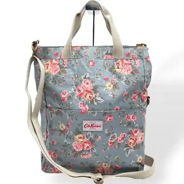 컨디션 최상 Cath Kidson 2way 토트백 숄더백 블루