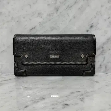 Paul Smith 폴스미스 장지갑 스터드 스티치 반지갑 은색