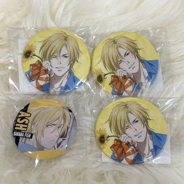 BANANA FISH 바나나 피쉬 아쉬 링크스 벌스데이 캔뱃지