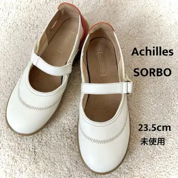 [새상품] 아킬레스 솔보 스트랩 슈즈 가죽 23.5cm