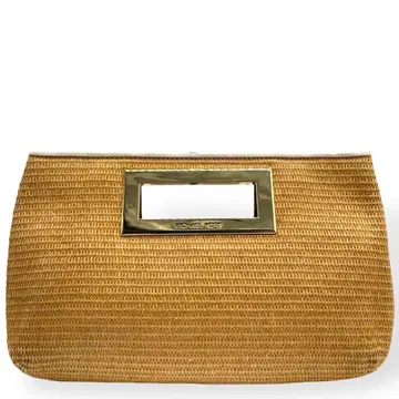 새상품급 레어 MICHAEL KORS 핸드백 클러치백 베이지