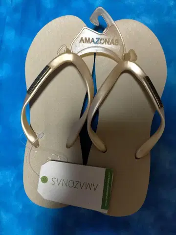 AMAZONAS 베이지 비치 샌들