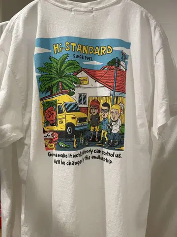 [ 레어 ] Hi-STANDARD 티셔츠 L