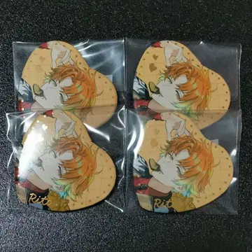 우사미 리토 캔뱃지 4개 묶음 판매 Melty Valentine