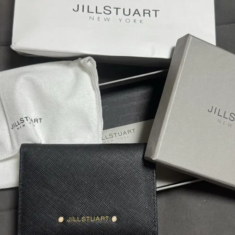 [JILLSTUART]★NEWYORK DENIM LEATHER CARD WALLET 2007140_Z-SP-