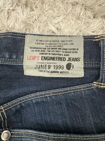 LEVI'S ENGINEERED JEANS 스트레이트 데님