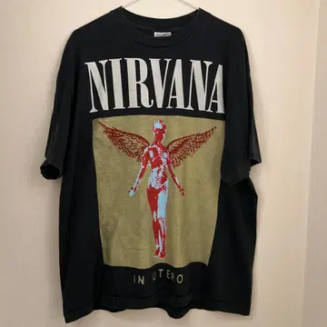 NIRVANA 너바나 티셔츠 TULTEX XL 사이즈