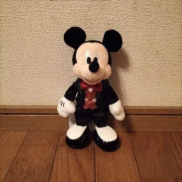 미키마우스 턱시도 봉제 인형 약 30cm
