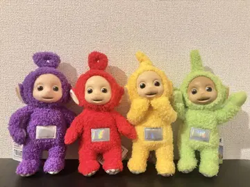 텔레토비 반짝이는 배 봉제 인형 4종 세트