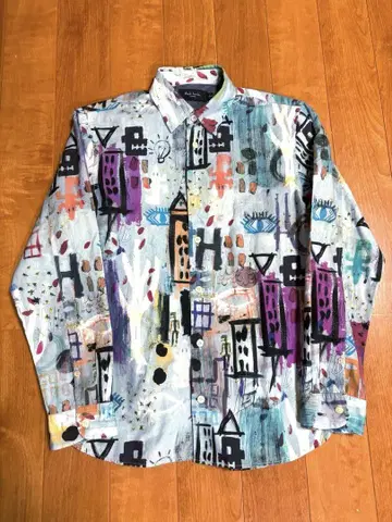 Paul Smith 폴스미스 x Basquiat 바스키아 올 패턴 셔츠