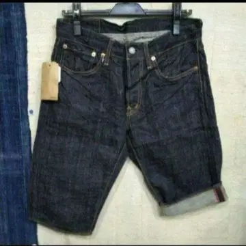 OMNIGOD 옴니갓 택 포함 새상품 일본제 데님 숏 PANT