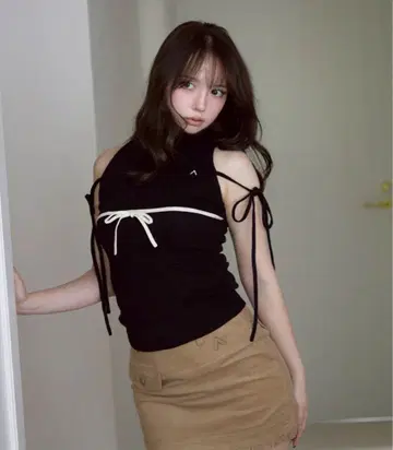 andmary Adele ribbon tank
