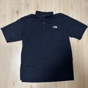 The North Face 블랙 피케 셔츠