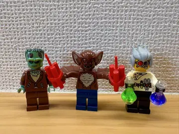 LEGO 미니 피규어 박쥐 남자 프랑켄슈타인 과학자