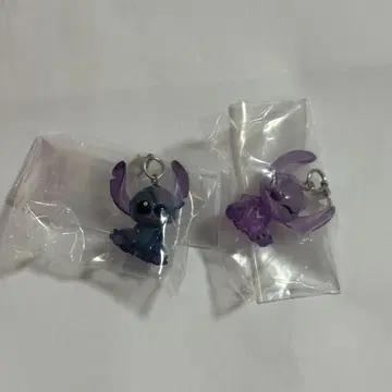 디즈니 메지루시 액세서리 스티치 엔젤 2점 세트