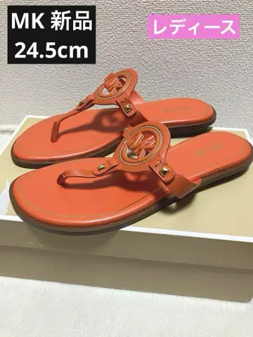 Michael Kors 오렌지 플립플랍