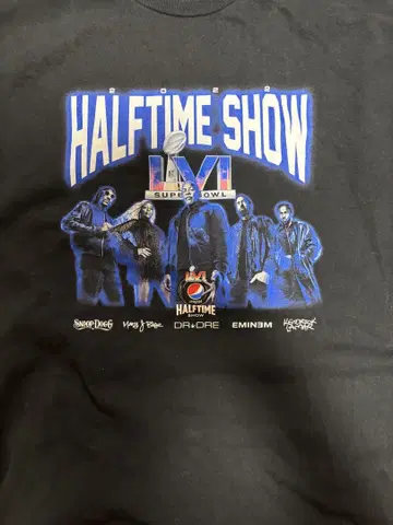 2022 HALFTIME SHOW 롱 슬리브 T셔츠