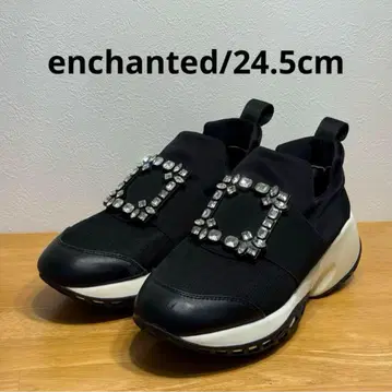 enchanted 비쥬 통굽 스니커즈 블랙 24.5cm
