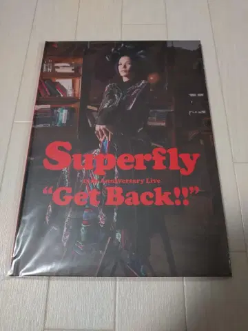 Superfly 'Get Back!!' 투어 팜플렛